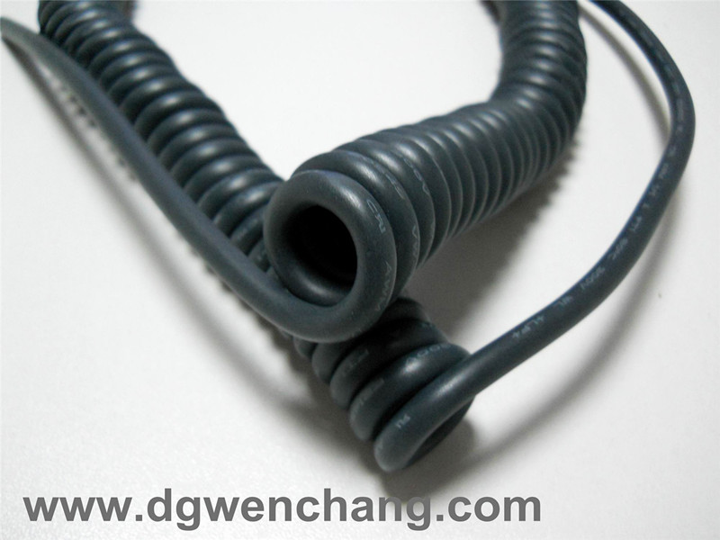 UL21029 sprial coiled cable