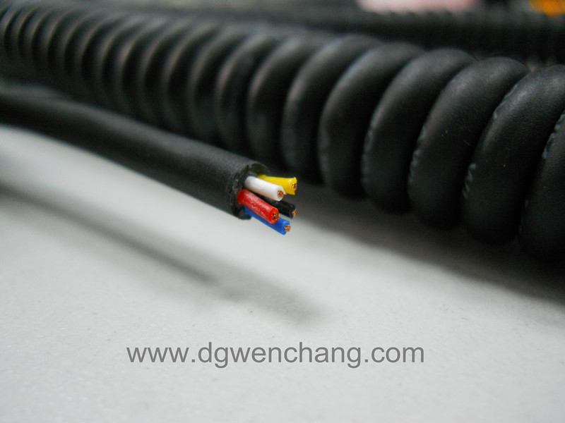 UL20939 sprial coiled cable