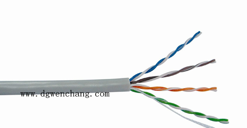 PVC jacketed CM Cable used for Communication and signal control system